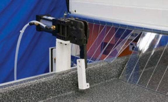 0710 Power Feed Miter Saw Backsplash Clamp