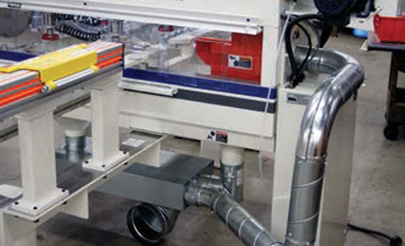 0710 Power Feed Miter Saw Dust Manifold Kit