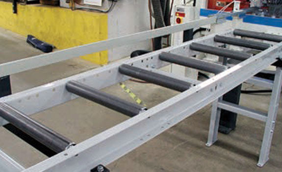 0710 Power Feed Miter Saw Standard and Heavy Duty Conveyors