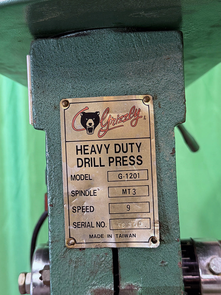 Used Grizzly G-1201 Heavy Duty Drill Press