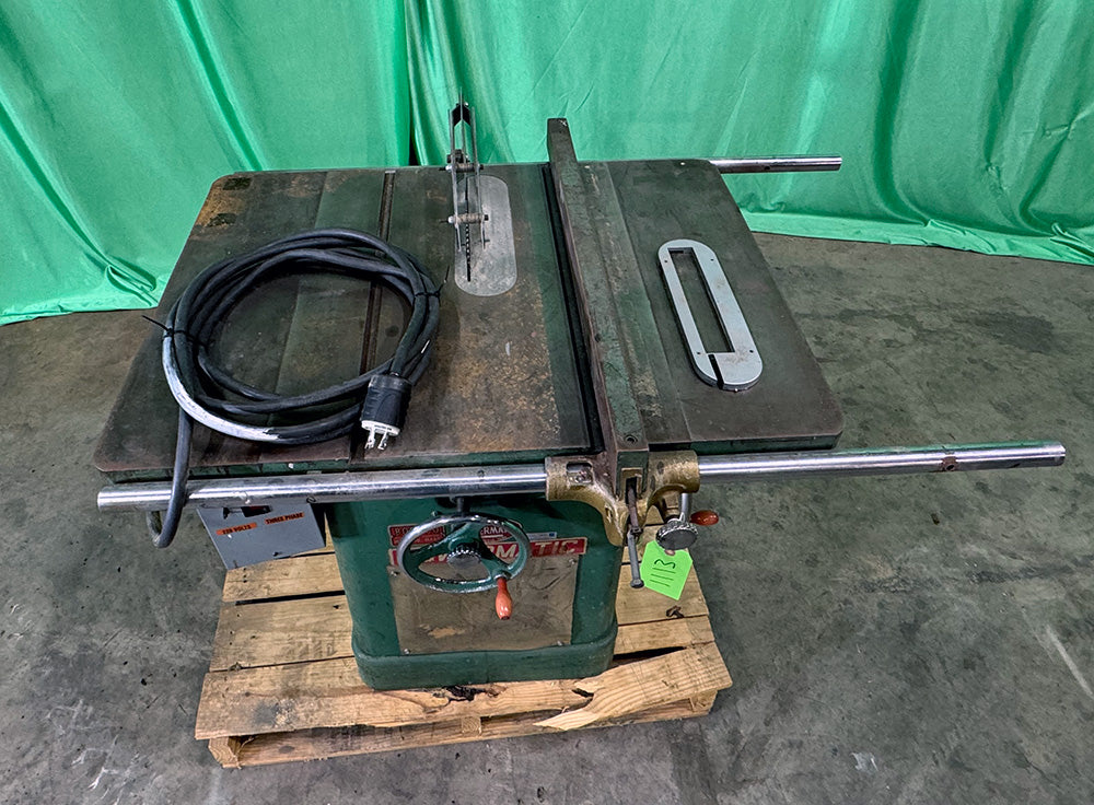 Used Powermatic Model 65 10" Tilting Arbor Table Saw