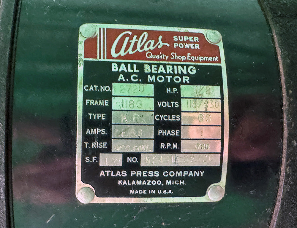 Used Atlas Model 1040 Bench Top Drill Press