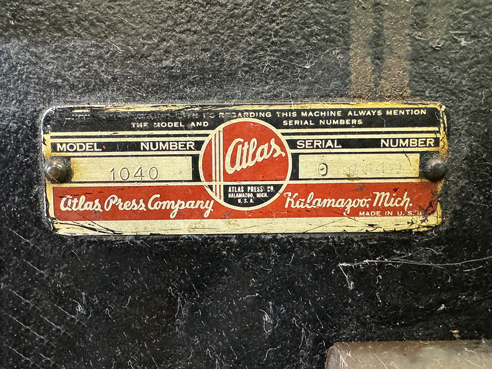 Used Atlas Model 1040 Bench Top Drill Press