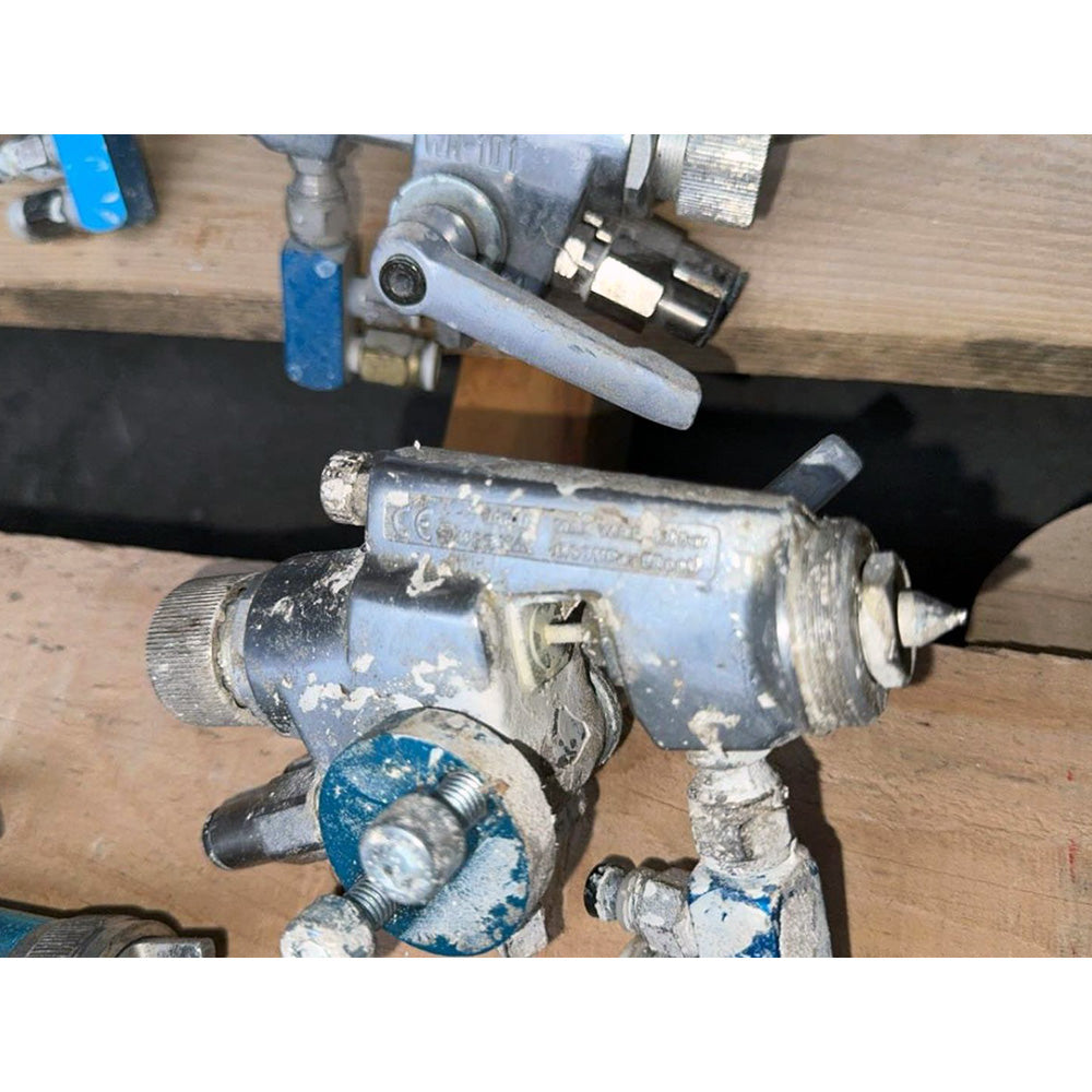 Used Lot of Kremlin (Sames) Spray Guns, Hoses and Tanks