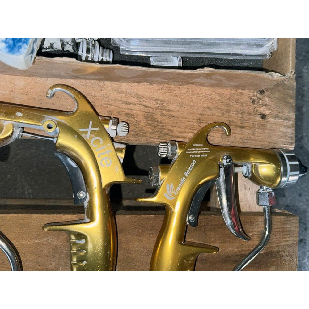 Used Lot of Kremlin (Sames) Spray Guns, Hoses and Tanks