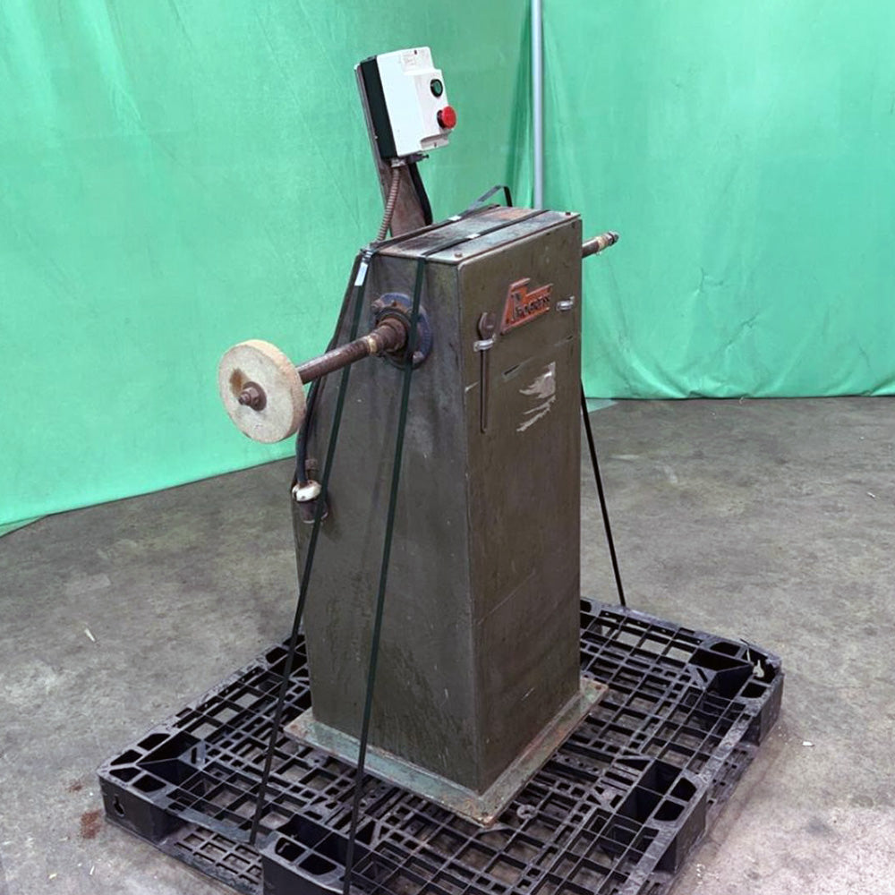 Used Progress P-200 Dual Arm Spindle Sander/Polisher