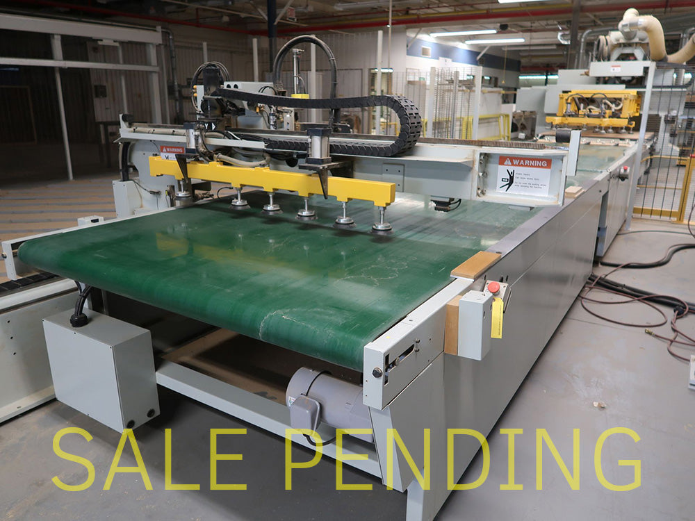 Used 2017 Anderson Technology Bridge Type CNC Router Model Stratos/Pro FI