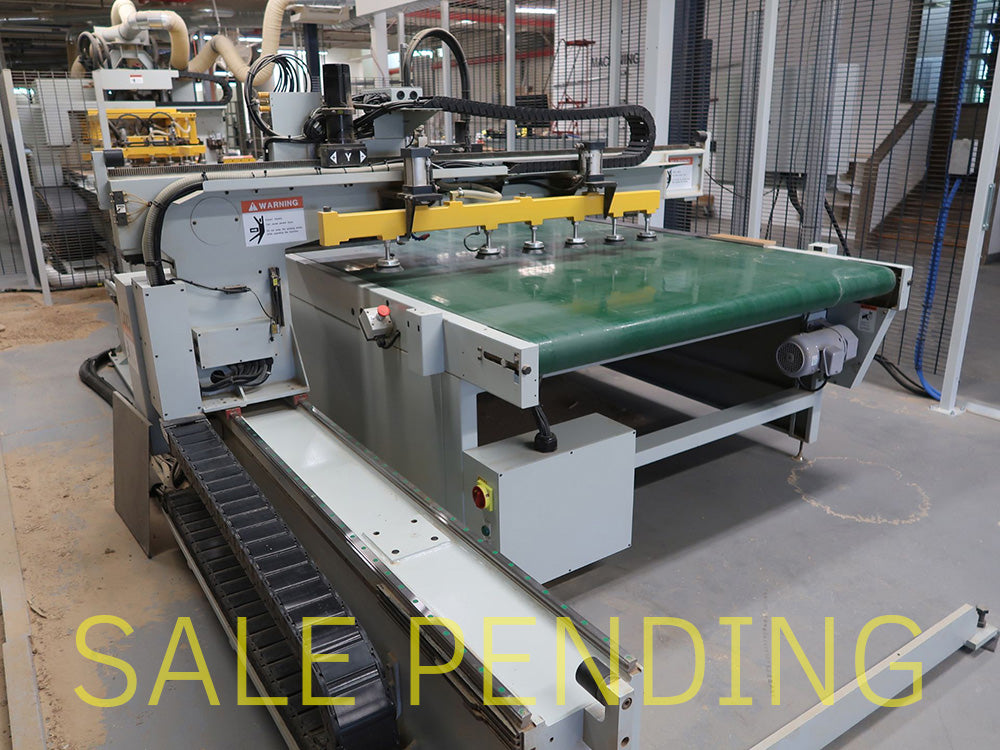 Used 2017 Anderson Technology Bridge Type CNC Router Model Stratos/Pro FI