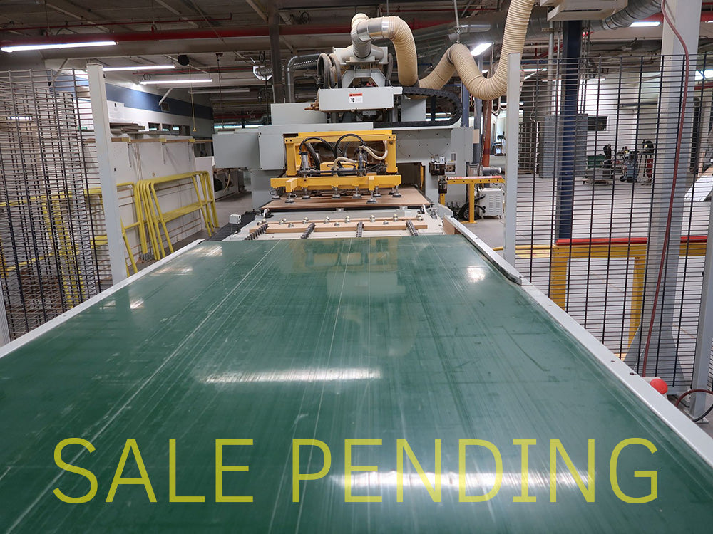 Used 2017 Anderson Technology Bridge Type CNC Router Model Stratos/Pro FI