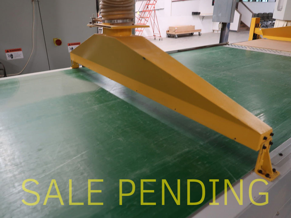 Used 2017 Anderson Technology Bridge Type CNC Router Model Stratos/Pro FI