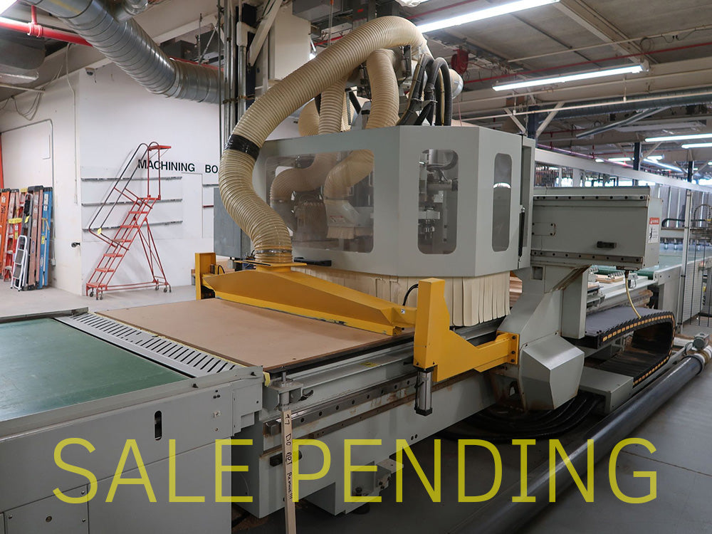 Used 2017 Anderson Technology Bridge Type CNC Router Model Stratos/Pro FI