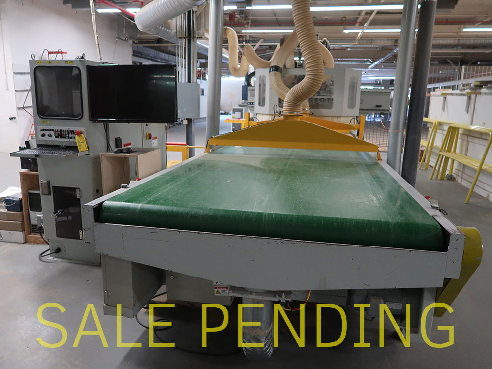 Used 2017 Anderson Technology Bridge Type CNC Router Model Stratos/Pro FI