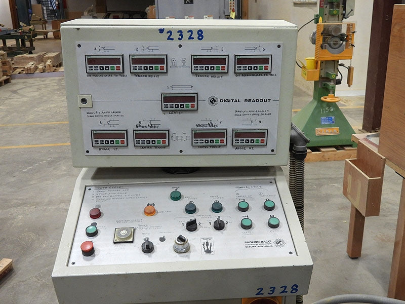 Used Bacci TSD-CSF European Double End Tenoner