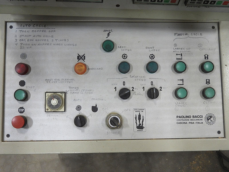 Used Bacci TSD-CSF European Double End Tenoner