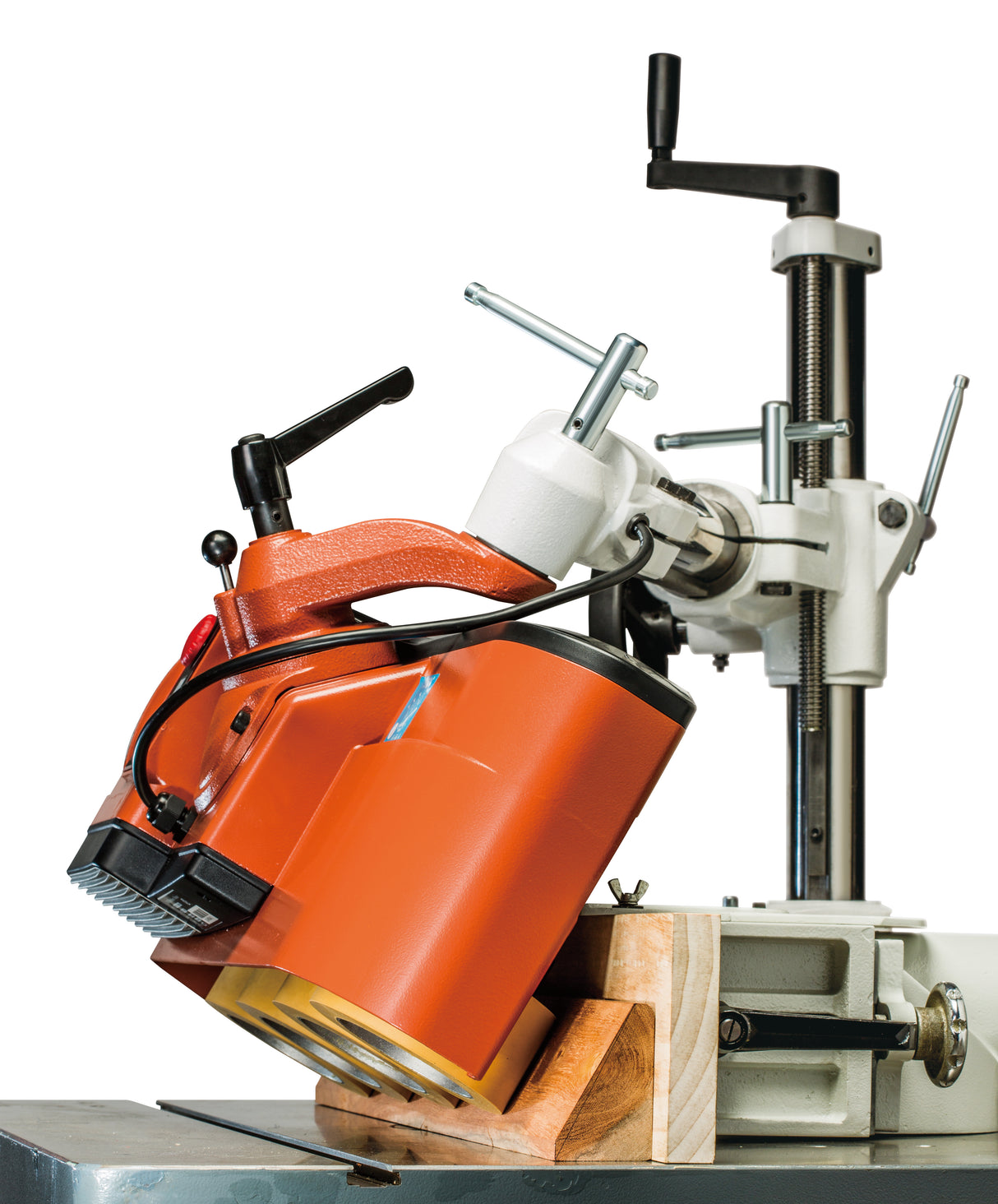 Co-Matic DC40 - 4 Wheel Variable Speed Feeder 220V 3PH with Universal Stand