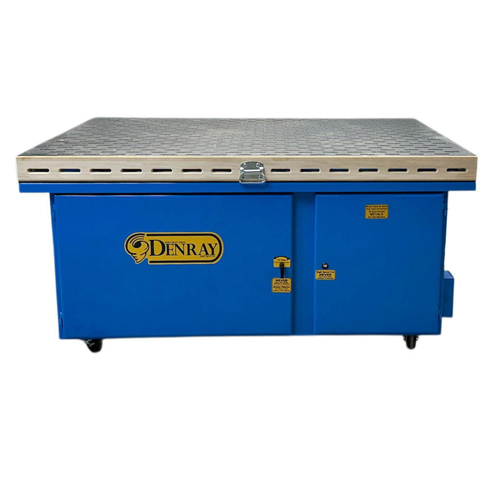 Denray Model 7200B Cartridge Filtration Downdraft Table