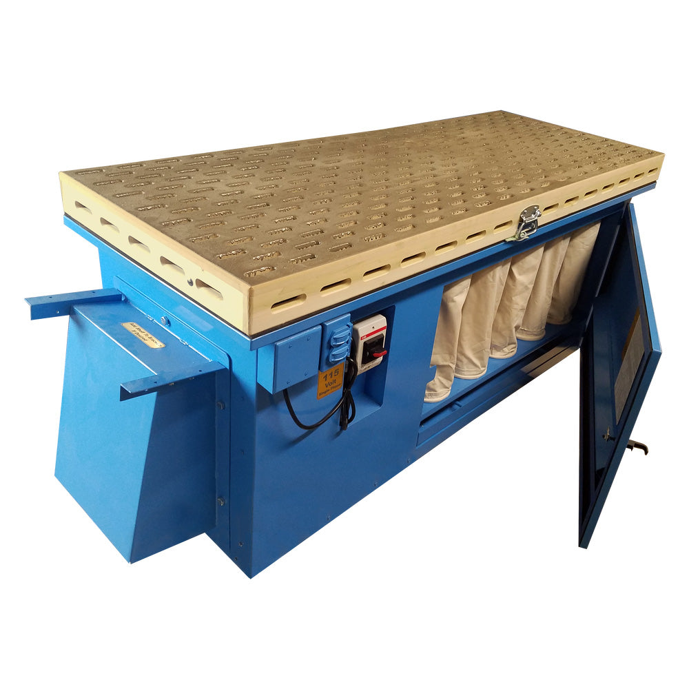 Denray Model 2872 Tube Filtration Downdraft Table