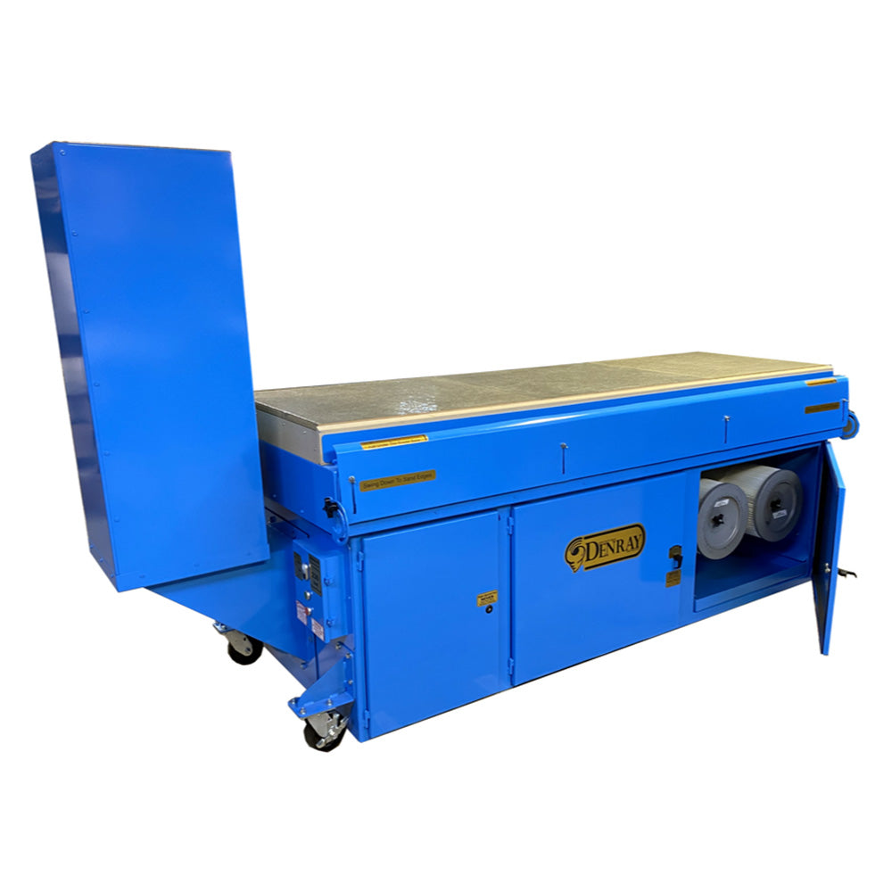 Denray Model 3696SS (Solid Surface) Cartridge Filtration Downdraft Table