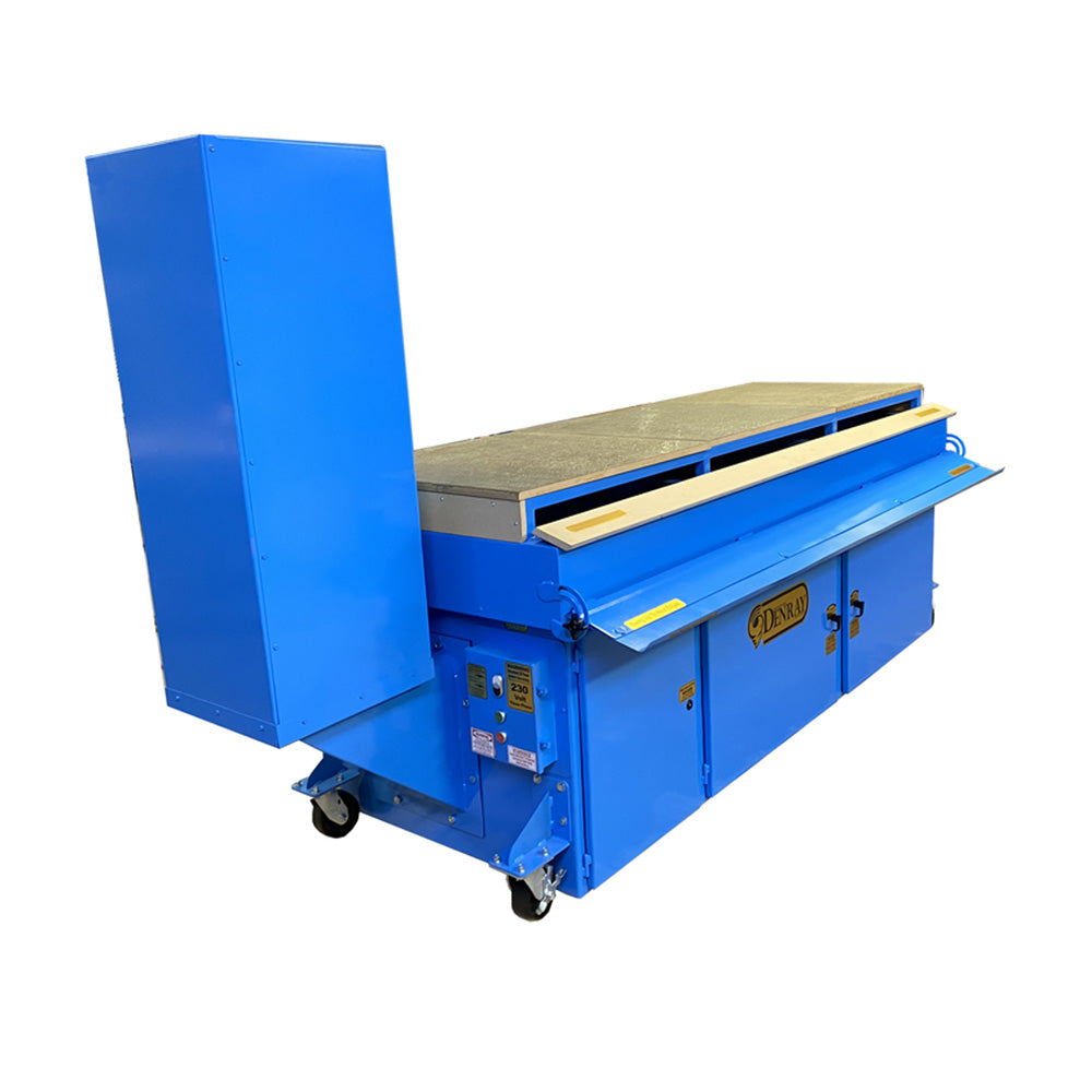 Denray Model 3696SS (Solid Surface) Cartridge Filtration Downdraft Table