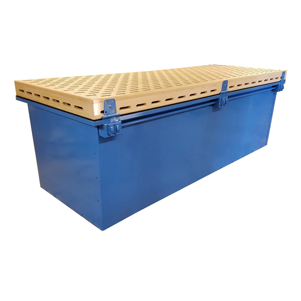 Denray Model 3696 Tube Filtration Downdraft Table