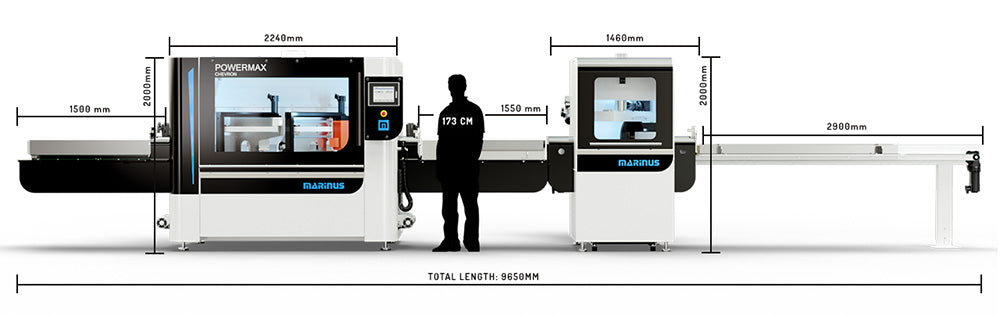 Marinus Powermax Chevron End Matcher