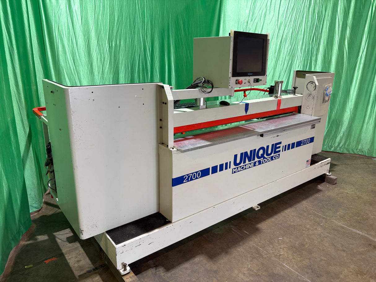 Used Unique 2700 CNC Shaper