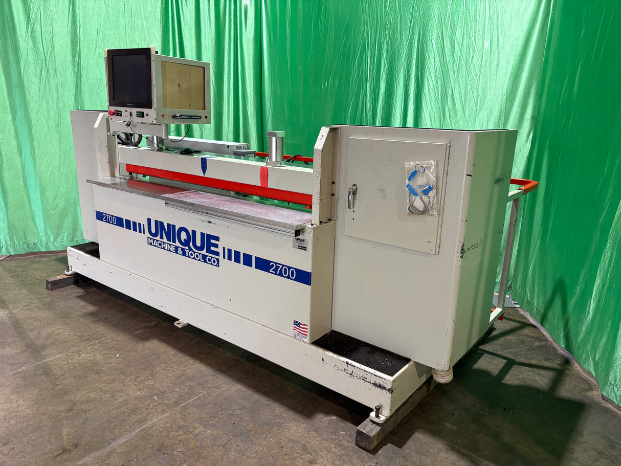 Used Unique 2700 CNC Shaper