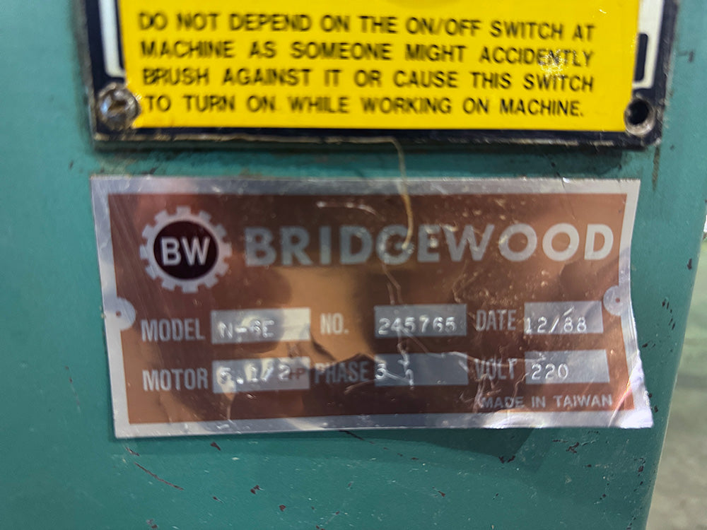 Used Bridgewood N-6E Edgesander