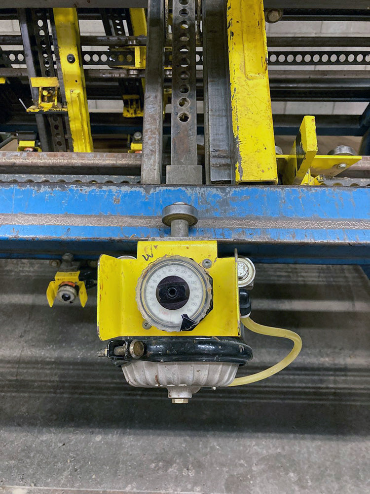 Used JLT Rotary Clamp Rack 79X-8-M 8-Section Miter Door Pro