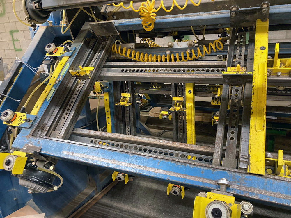 Used JLT Rotary Clamp Rack 79X-8-M 8-Section Miter Door Pro