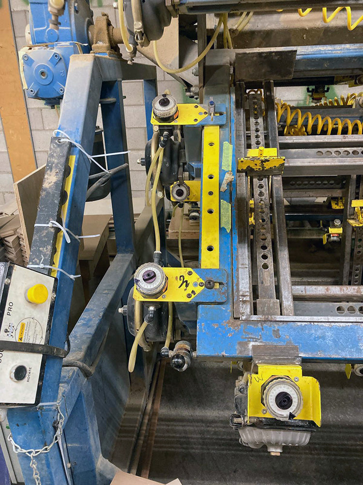 Used JLT Rotary Clamp Rack 79X-8-M 8-Section Miter Door Pro