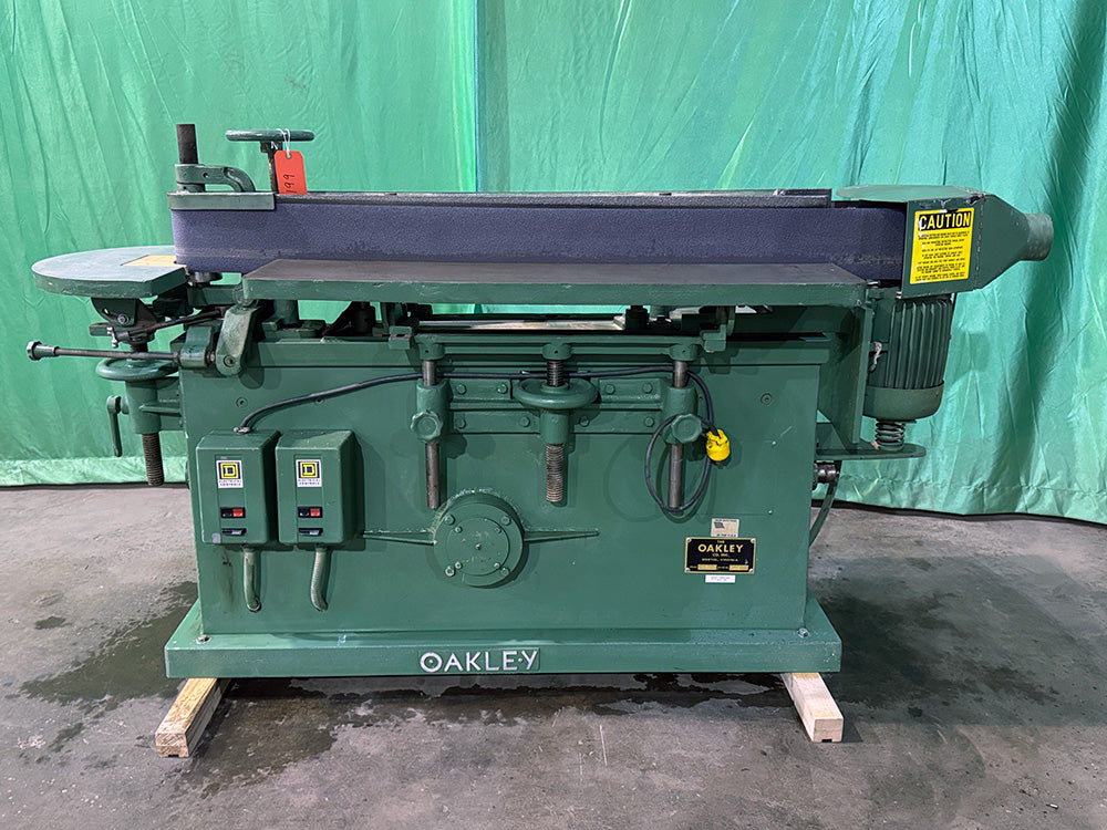 Used Oakley H-648 Edge Sander Serial 5145
