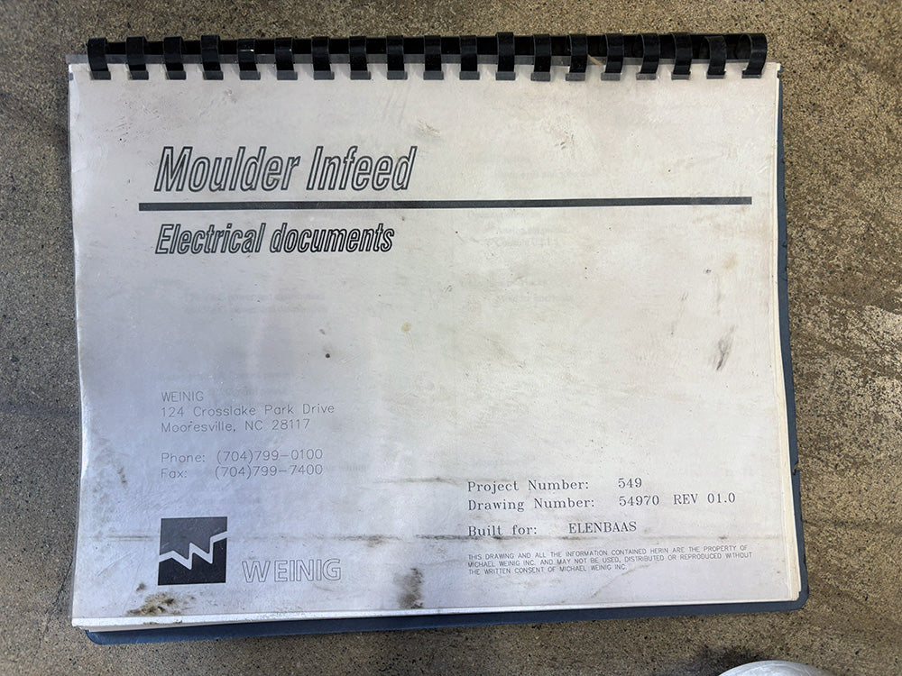 Used 2017 Weinig Powermat 2400 Automatic Planer and Moulder