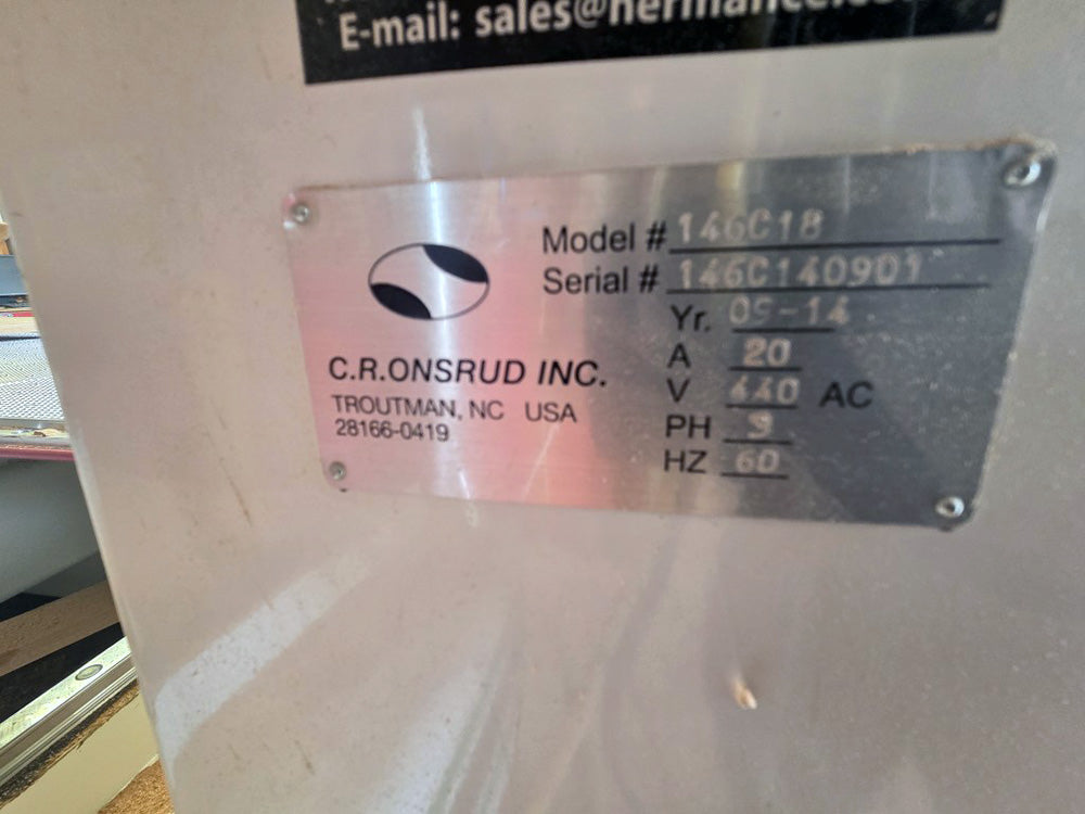 Used CR Onsrud 146C18 Super Duty CNC Router