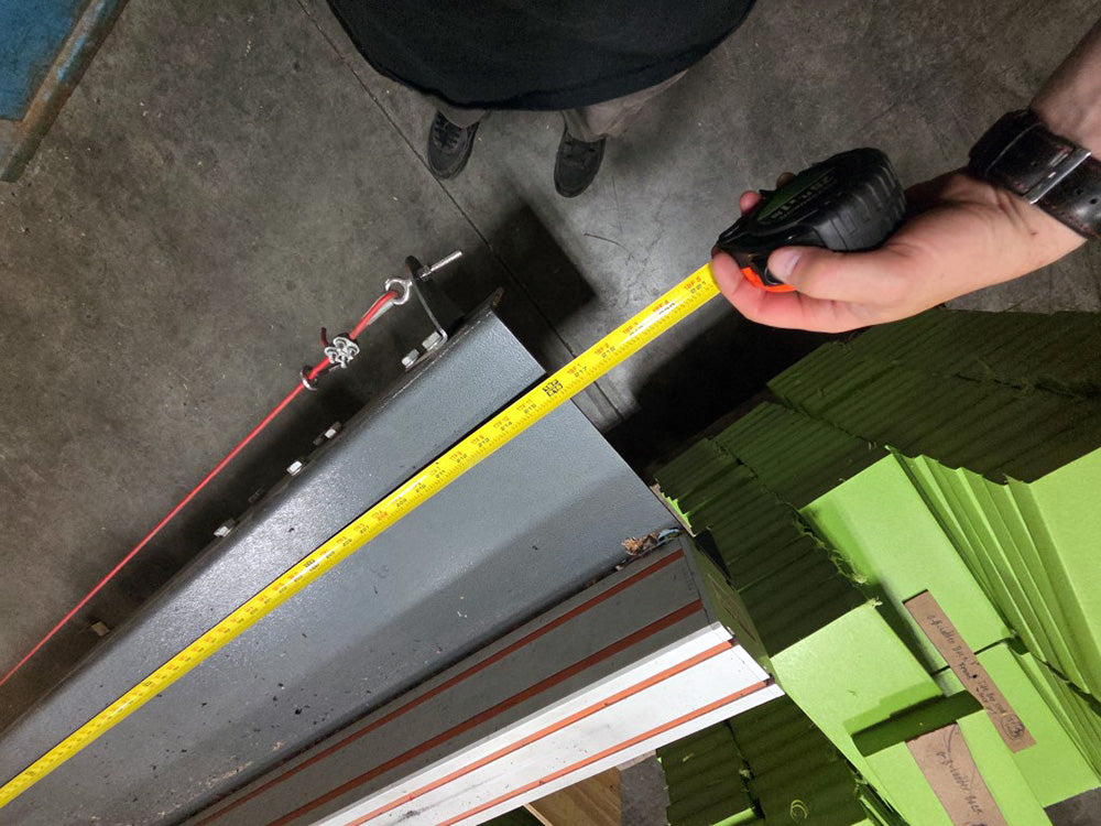 Used Cantek PCS-18 Upcut Saw with Tigerstop