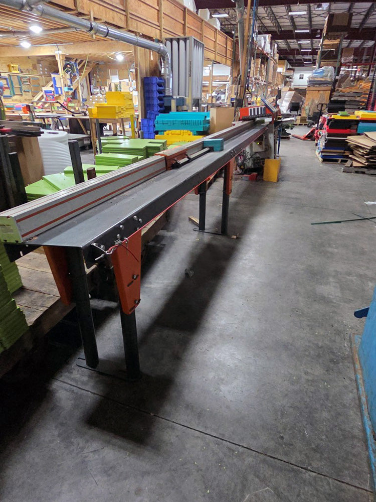 Used Cantek PCS-18 Upcut Saw with Tigerstop