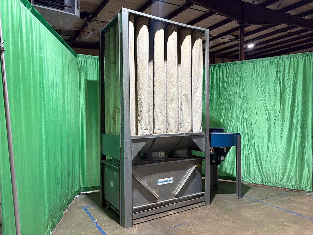 Used Nederman S-1000 with dump bin