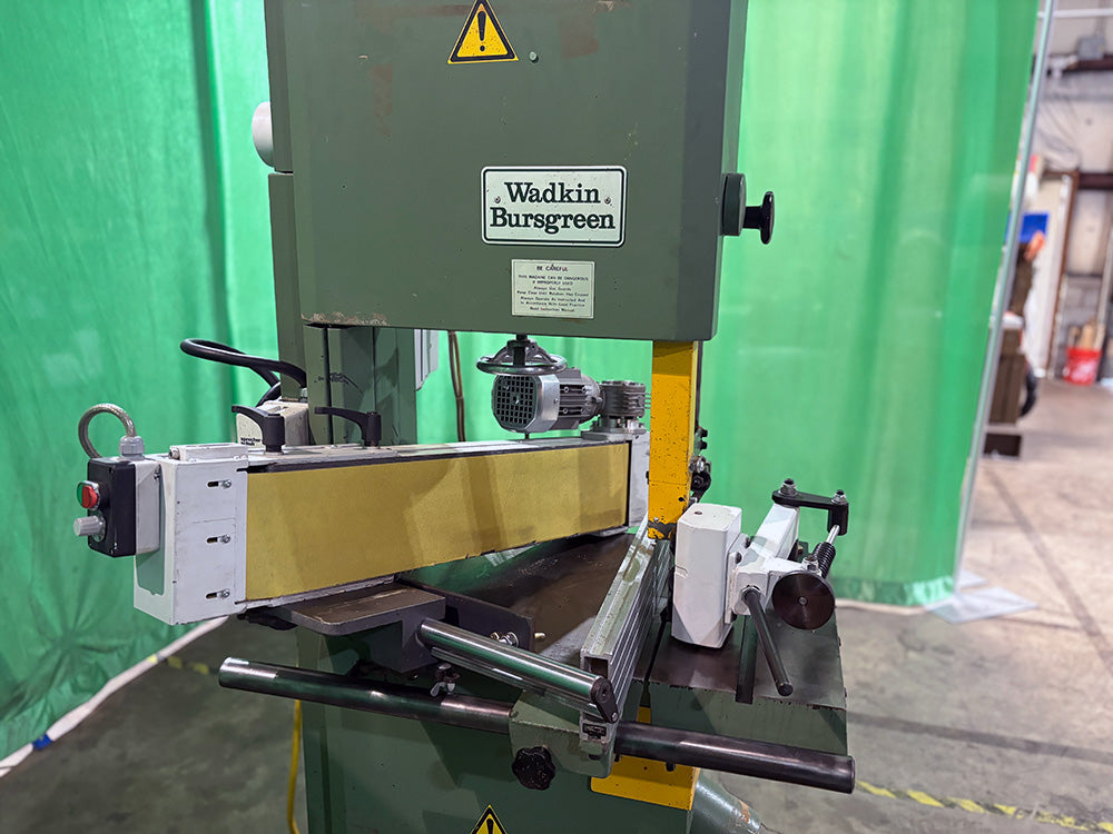 Used Wadkin Bursgreen Bandsaw Model C5 SN: C5-83495