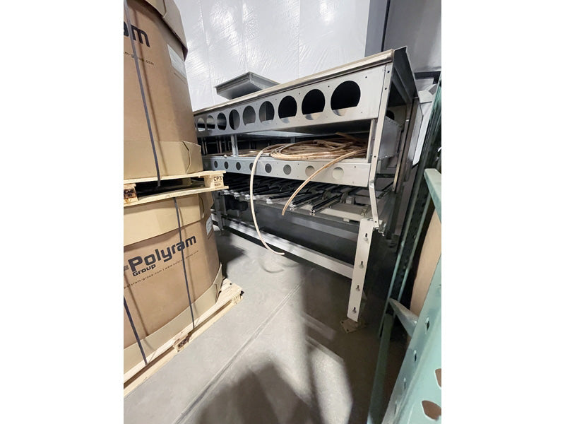 Used VENJAKOB "VENFLOW" STAINING LINE AND FLOW COATING MACHINE (2015)