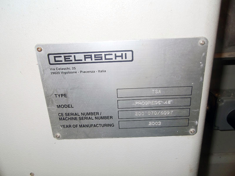 Used Celaschi TSA Progress 48 Single End Tenoner