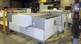 Used Doucet Automatic Panel Grooving and Ripping Line.