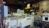 Used Doucet Automatic Panel Grooving and Ripping Line.