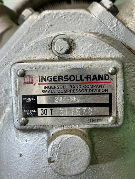 Used Ingersoll Rand T30 242-5N Vertical Air Compressor