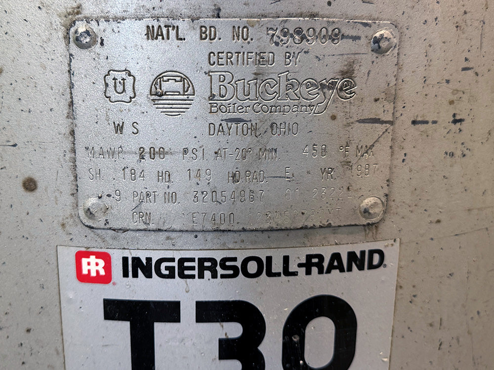 Used Ingersoll Rand T30 242-5N Vertical Air Compressor