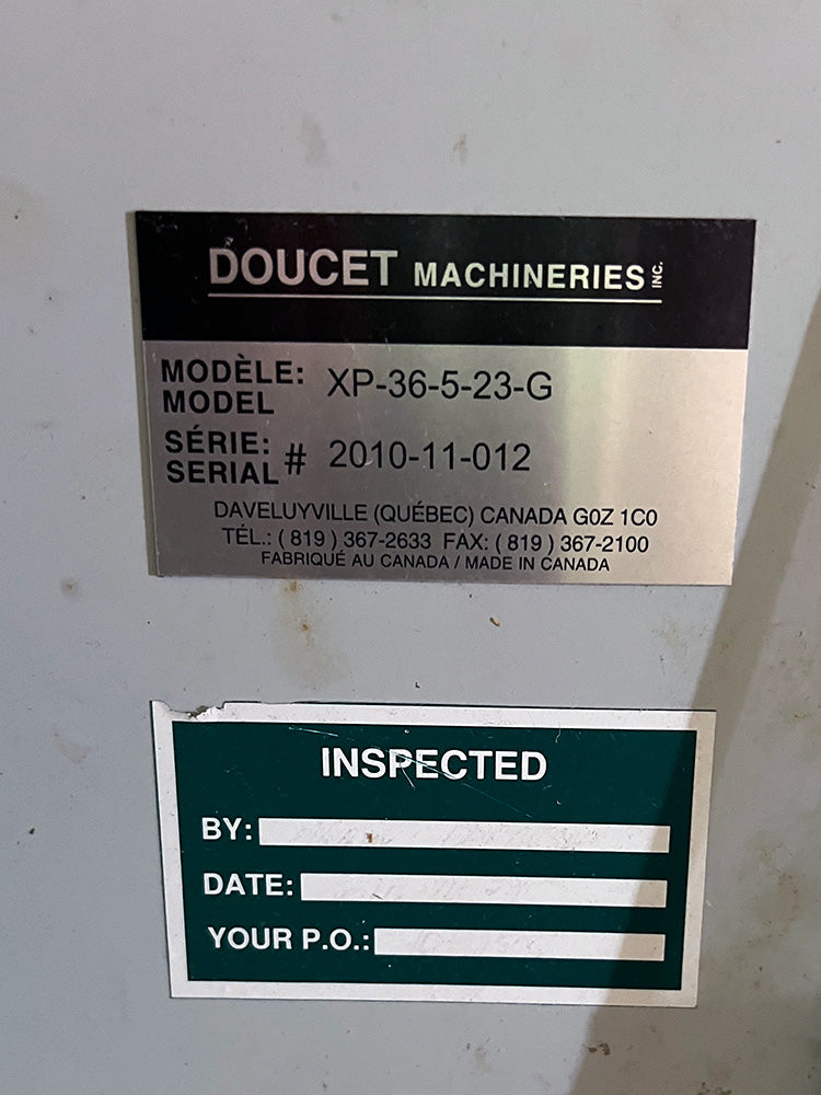 Used Doucet XP-36-5-23-G