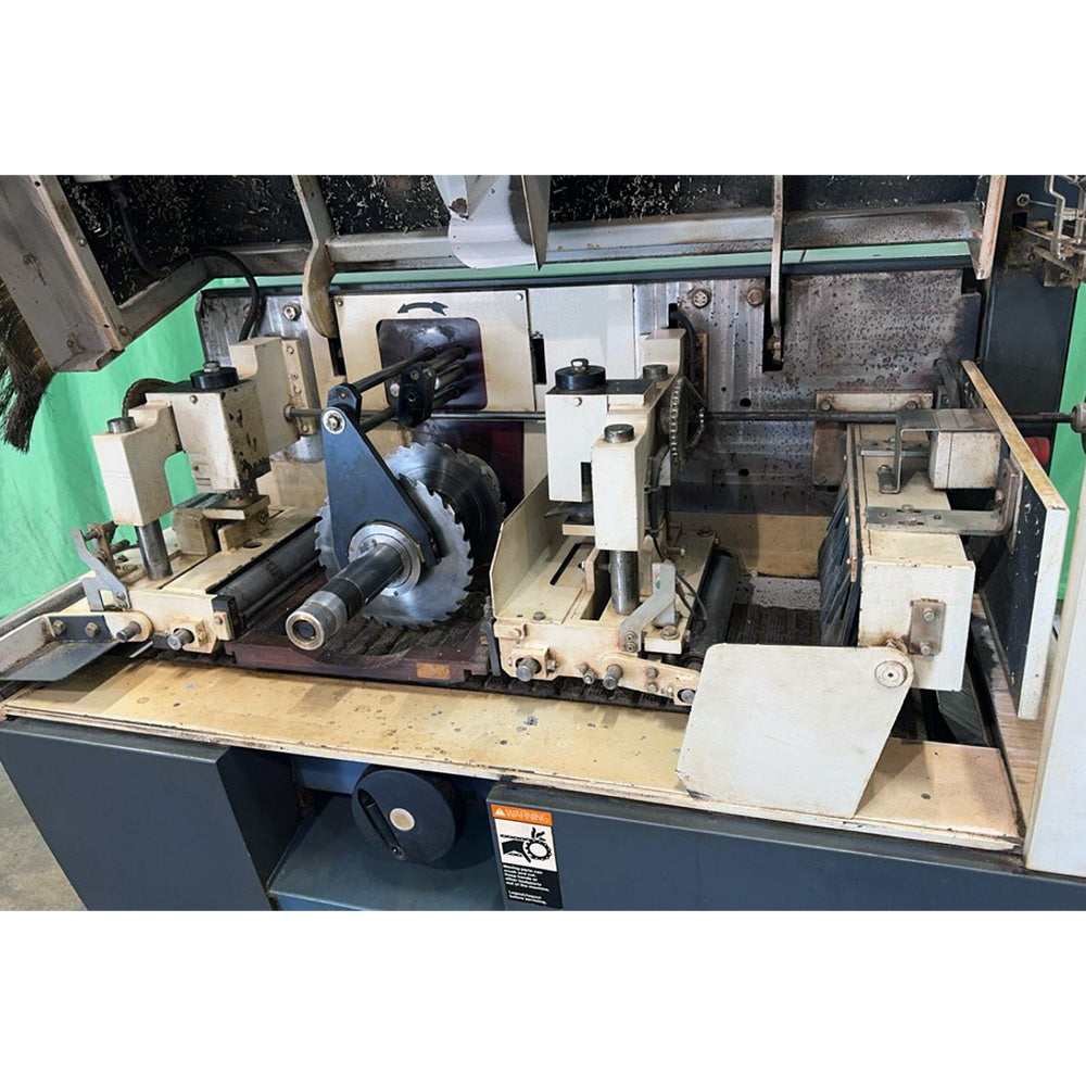 Used 2007 Raimann ProfiRip KM310M Gang Rip Saw (w/ 2 moving blades + 1 fixed blade)