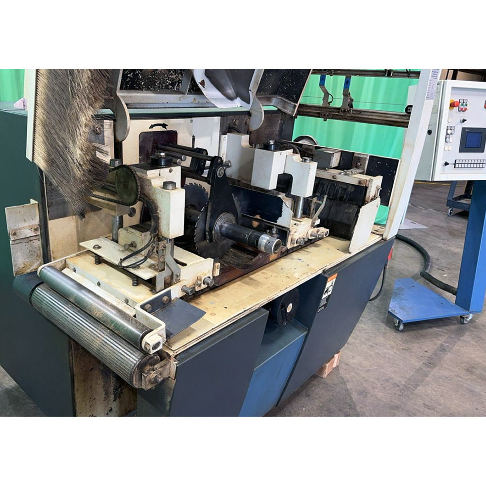 Used 2007 Raimann ProfiRip KM310M Gang Rip Saw (w/ 2 moving blades + 1 fixed blade)