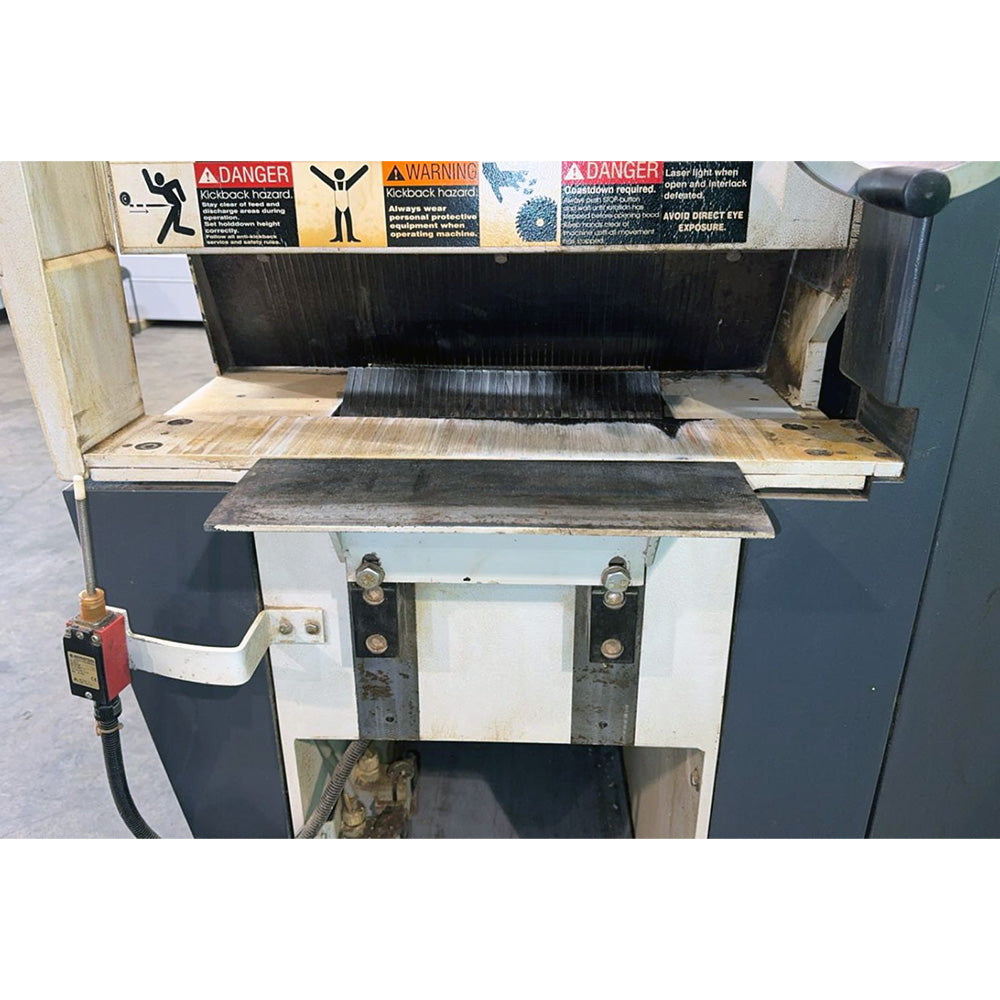 Used 2007 Raimann ProfiRip KM310M Gang Rip Saw (w/ 2 moving blades + 1 fixed blade)