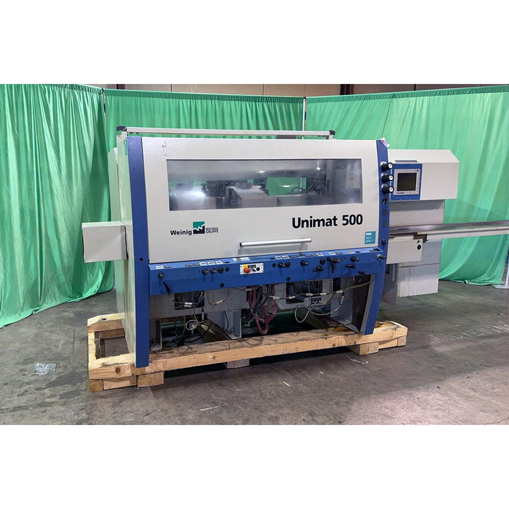 Used 2004 Weinig Unimat 500 6-Head Moulder