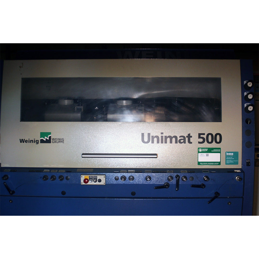 Used 2004 Weinig Unimat 500 6-Head Moulder